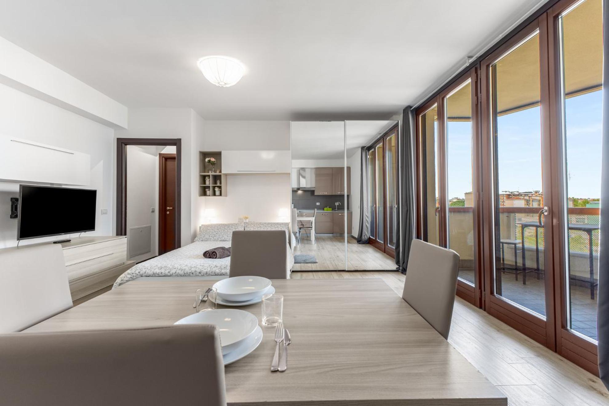 Monolocale Con Balcone Self Check In Milano Sempione Apartamento Exterior foto